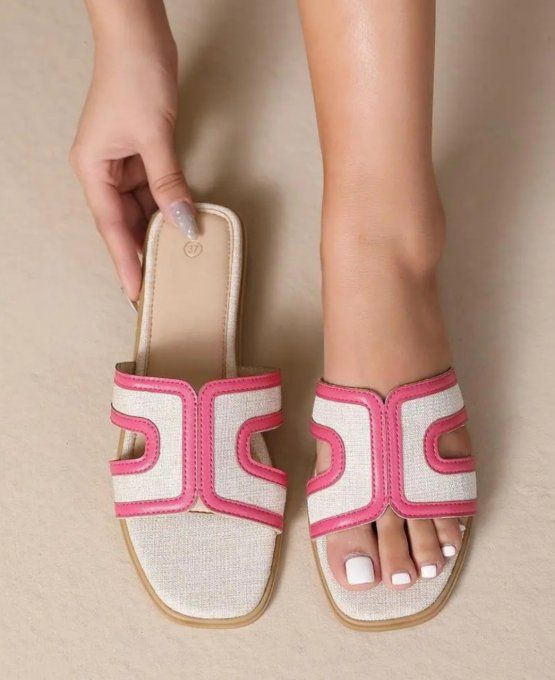 Mules fushia 