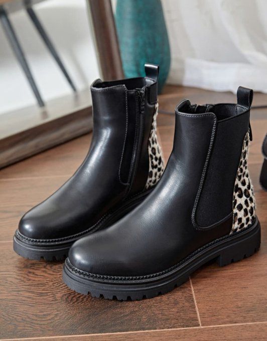 Boots leopard