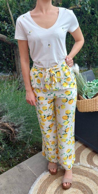 Pantalon citron