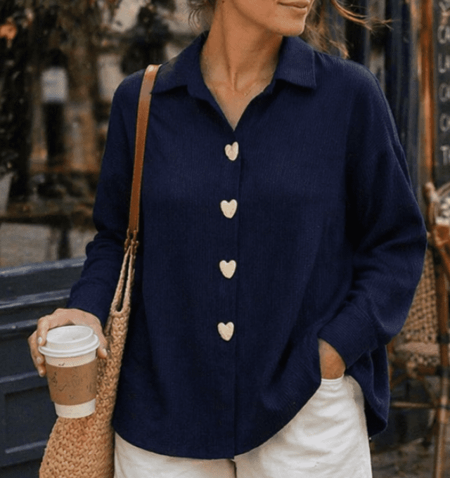 Chemise marine