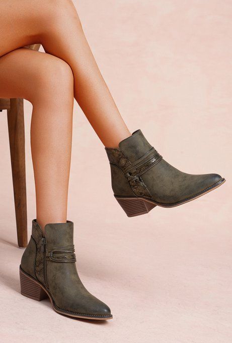Bottines green